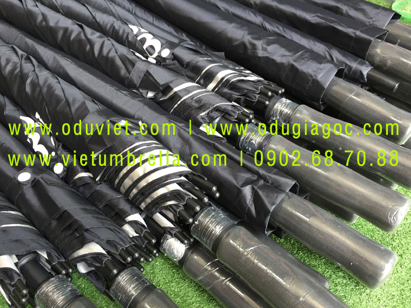 xưởng sản xuất ô dù cầm tay in logo quảng cáo
